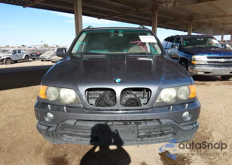 2003 BMW X5 3.0I из США, поврежденный, VIN 5UXFA53543LV93777